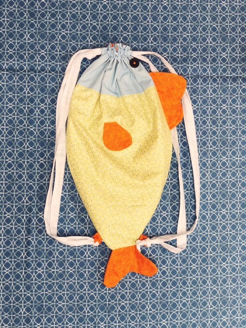 fish back pack