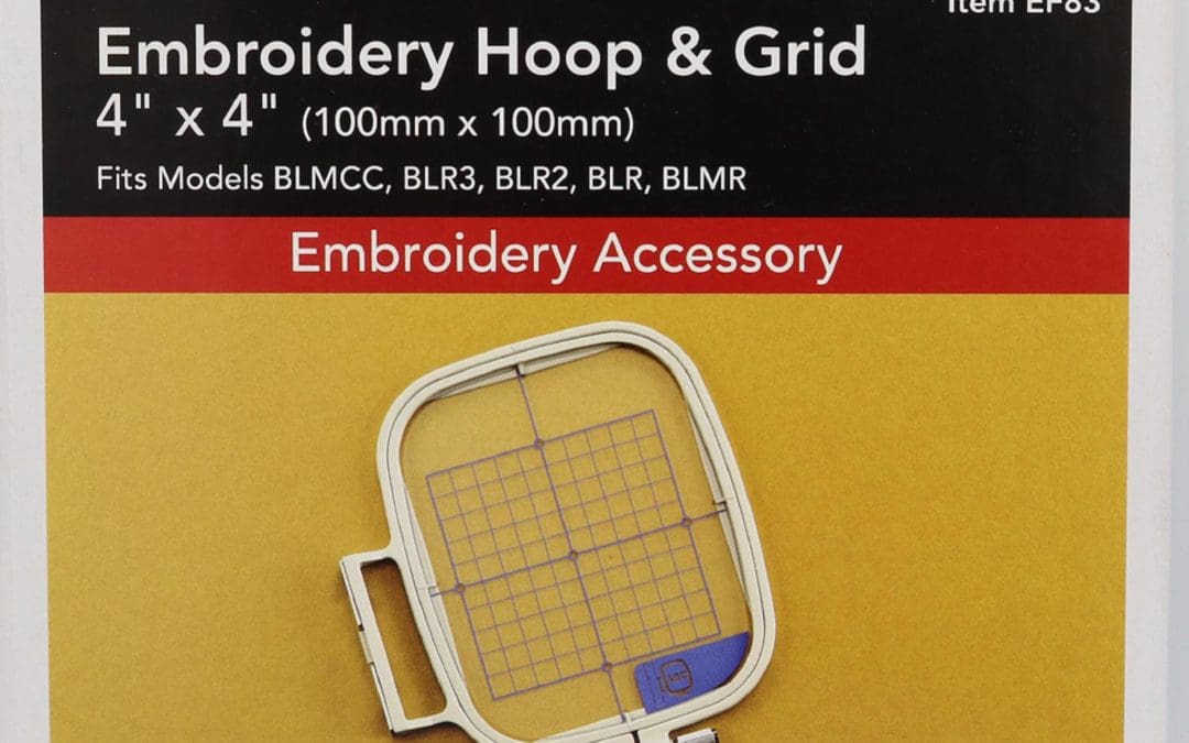 Baby Lock Embroidery Hoop & Grid (4×4) EF83