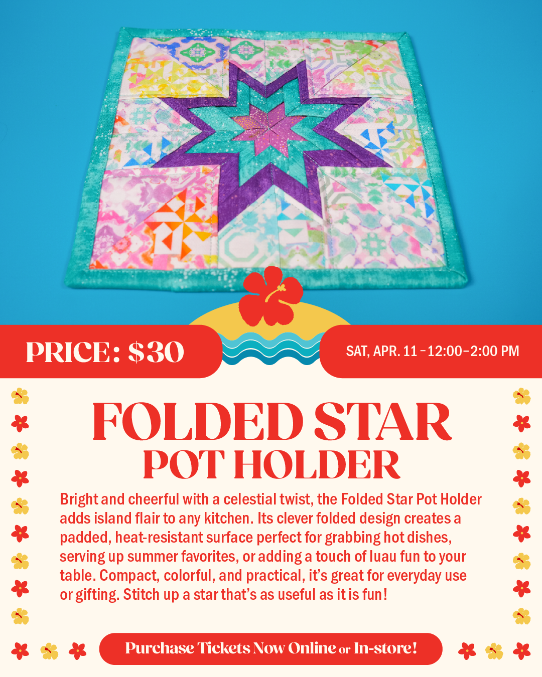 star pot holder time2